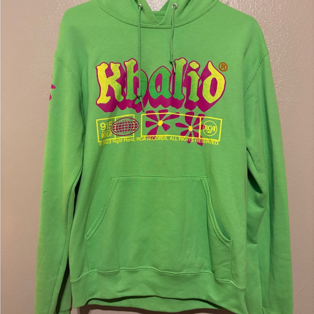 Green Khalid Graphic Hoodie